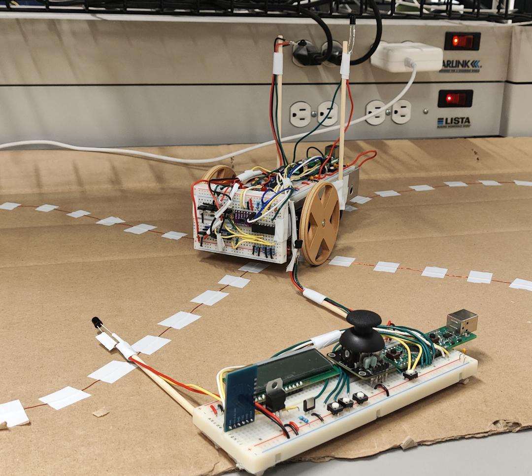 La Voiture — robot car with handheld controller